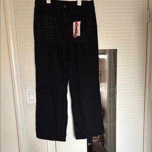 Cider Black Mid-Rise Jeans